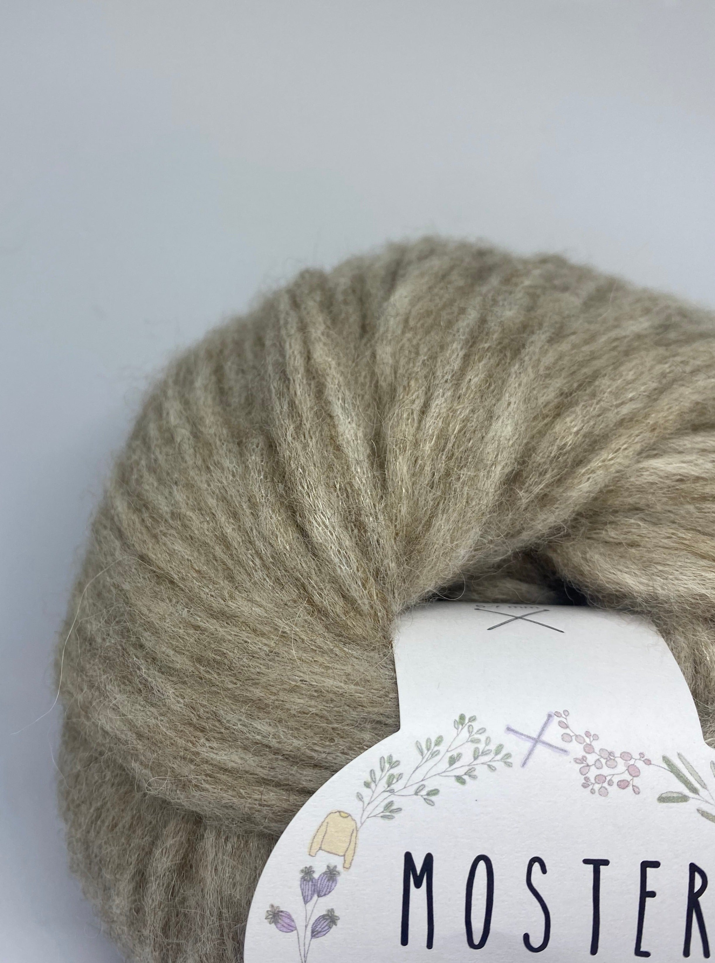 BEIGE (BABY ALPACA MERINO WOOL)